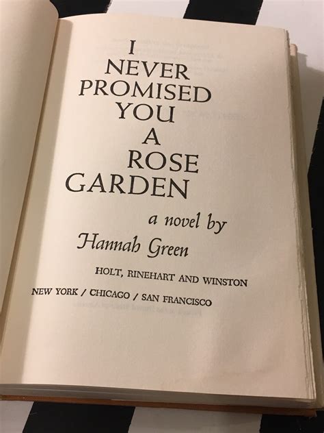 I Never Promised You a Rose Garden is a semi-autobiographical account of a teenage girl's three-year battle with schizophrenia. Deborah Blau, bright and artistically talented, has created a world, the Kingdom of Yr, as a form of defense from a confusing, frightening reality. When Deborah was five, she underwent surgery to remove a tumor in her …